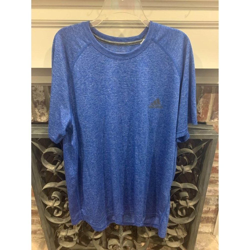 Adidas ultimate 2X men’s blue tshirt (bin EE)